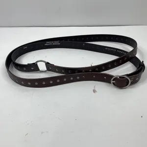Silpada Designs Small Leather Belt Brown Studded Double Wrap Z9034 Boho Western thumbnail 3