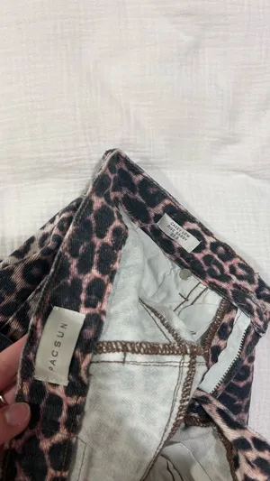 Cheetah Low-Rise PacSun Jeans thumbnail 4