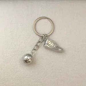Soccer Shoe Keychain Charm for Men Women Car Keychain Key Ring Bag Charm thumbnail 2