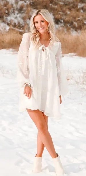 The Muse Boutique Dress White thumbnail 1