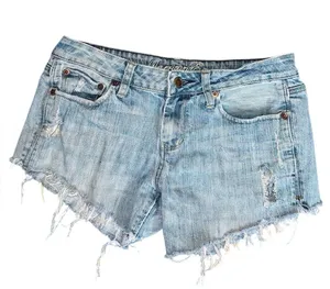 Y2K American Eagle Cut Off Jean Shorts! thumbnail 1
