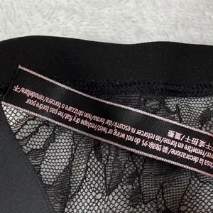 Victoria's Secret Very Sexy Black Floral Lace High Neck‎ Bralette Small thumbnail 7