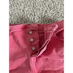 GAP Denim Women's Cutoff Shorts Red‎ Frayed Hem Mid Rise Size 32R thumbnail 9