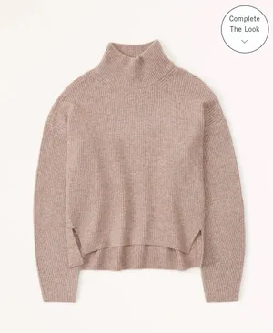 Abercrombie Classic Easy Turtleneck Sweater thumbnail 1