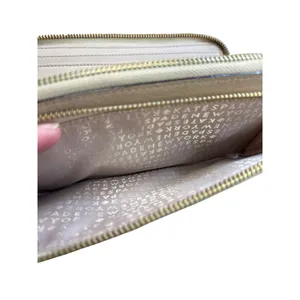 Kate Spade New York Womens Tan Leather Wallet With Zip Closure & Card Slots 8x4 thumbnail 11
