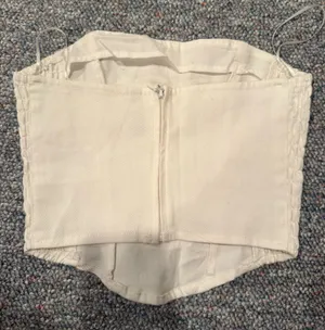 Divided H&M White Jean Tube Too thumbnail 2
