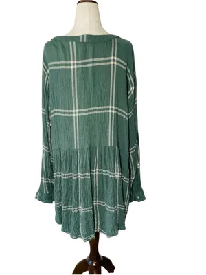 JANE & DELANCEY Plaid Top thumbnail 3
