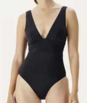 Andie Swim The Cheeky‎ Mykonos One Piece Swimsuit Black size XL NWT thumbnail 1