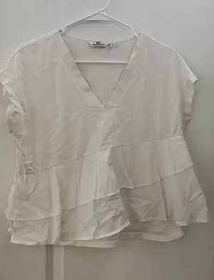 V-Neck Vineyard Vines Tee thumbnail 1