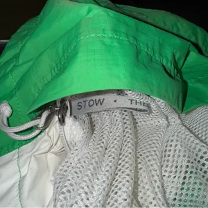 THE NORTH FACE Hyvent Kelly Green Hooded Rain Jacket Windbreaker 2012 Womens XS thumbnail 8