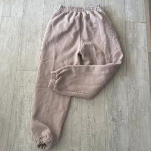 Soft Tan Fleece Joggers Comfort Size Medium Sweatpants thumbnail 5