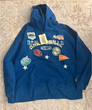 Daily Drills Allstar Hoodie Colbalt thumbnail 1