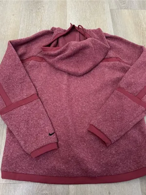 Nike Maroon Pullover Sweater Hoodie thumbnail 7