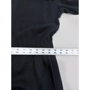 Athleta Summit Cargo Jumpsuit Black Long Sleeve Utility Women's Small‎ thumbnail 10