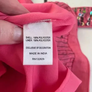 Revolve X by NBD Cocktail Pink‎ Sequin Dress GUC! Size Medium HTF! 0211 thumbnail 14