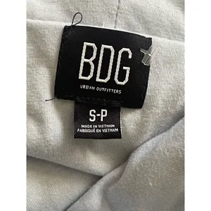 BDG Urban‎ Outfitters Cropped Hooded Teddy Jacket Blue thumbnail 8