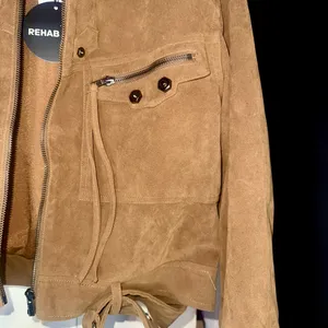 Rehab Lab - Suede Wheat Utility Jacket – Size Large NWT thumbnail 5