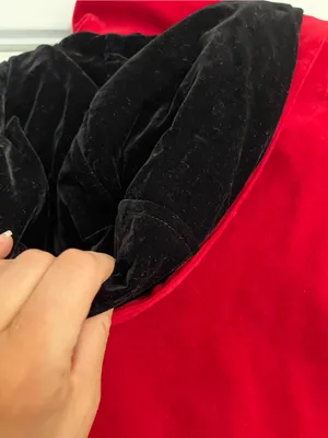 Fleet Street Women's Red Hooded Jacket black suede size medium thumbnail 4