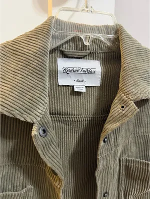 Green corduroy jacket thumbnail 2