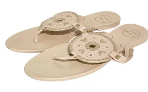 Jack Rogers Size 10 Georgica Jelly Blush Pink Sandals Flats Flip‎ Flops thumbnail 1