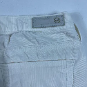 AG Adriano Goldschmied Prima‎ Jeans Womens 25R White Corduroy Cigarette thumbnail 5