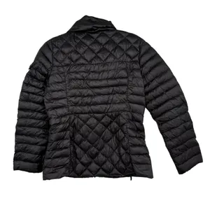 Lauren Ralph Lauren Womens Black Quilted Puffer Jacket Down Fill Size M No Hood‎ thumbnail 4