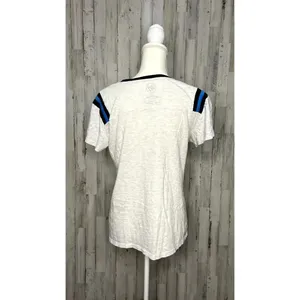 NFL Women's Carolina‎ Panthers T-Shirt White Size Large Team Spirit Casual thumbnail 3