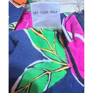 DW3 for David Warren Cotton Tropical Floral Print Sheath Dress Women's Sz 8 thumbnail 6
