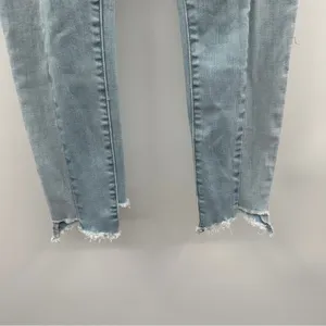 American Eagle Light Wash Mid Rise Cropped‎ Jegging Jeans Size 4 thumbnail 3