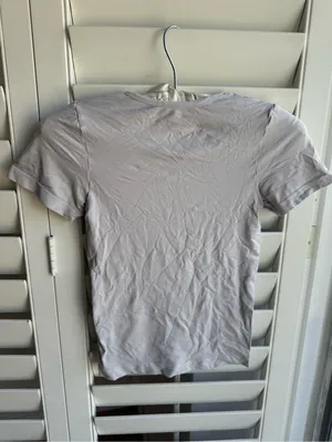 SkimS light grey baby grey Crew Neck T-Shirt in Light Gray thumbnail 3