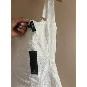 Lulus Elinore White Jacquard Tiered Midi Dress Size XL Feminine Bride Sleeveless thumbnail 6