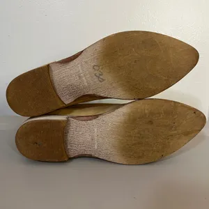 Free People Royale D'Orsay Flats Cut Out Leather 39 8.5 Boho Western Festival thumbnail 6