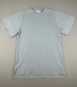 COS Pale Blue Short Sleeve T-shirt Dress Size: XS thumbnail 1