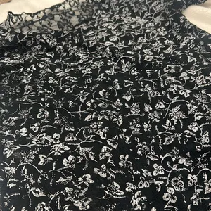 Vintage‎ Arlett Black and White Floral Lace Blouse thumbnail 2
