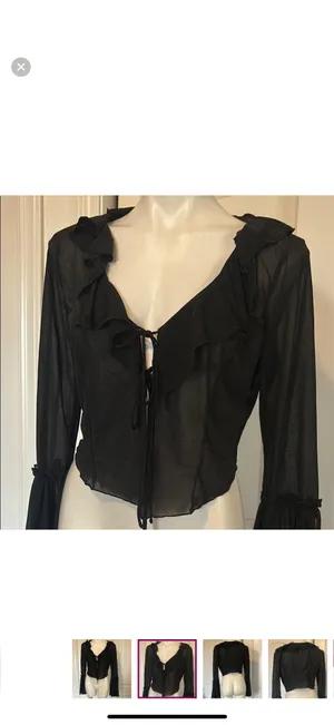 Urban outfitters tie top thumbnail 2