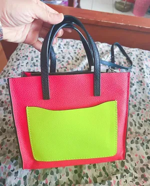 MARC JACOBS The Mini Grind Leather Crossbody Colorblock yellow rose pink Lock thumbnail 13
