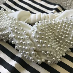 NWOT Lele sadoughi Pearl headband thumbnail 3