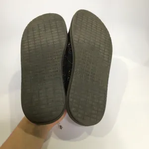 Sanuk Donna hemp cotton slip on shoes loafers‎ black womens size 8 casual beach thumbnail 6