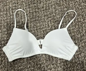 Swimsuit Bikini Top White thumbnail 1