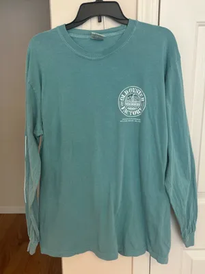 The Old Oyster Factory Hilton Head Island Comfort Colors Long Sleeve T Shirt thumbnail 3