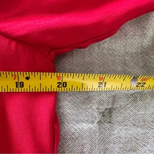 Mango Women’s Red Long Sleeve Shift Dress Size 6US NWT thumbnail 7