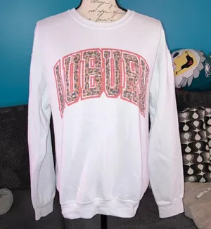 Gameday Couture x Social House AUBURN TIGERS SNAP CREW SWEATSHIRT, Medium thumbnail 2