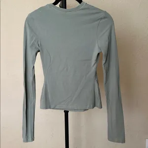 SKIMS‎ COTTON JERSEY LONG SLEEVE T-SHIRT | Mineral - S NWT NEW thumbnail 4