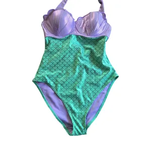 Disney Little Mermaid One-Piece Swimsuit Size: M thumbnail 2