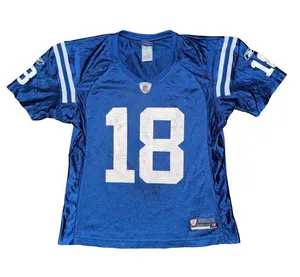Vintage‎ Reebok Equipment NFL Indianapolis Colts Payton Manning Jersey On Field thumbnail 1