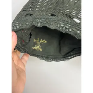 Altar'd State Lace Bralette Womens S/M Green Crochet Racerback‎ Boho Strappy Bra thumbnail 4