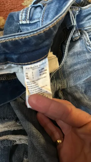 American Eagle Super High Rise Stretch Jeggings thumbnail 4