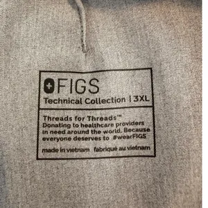 FIGS HW Livingston Scrub Pants size 3XL Gray‎ Technical Collection 1SW200006 thumbnail 8