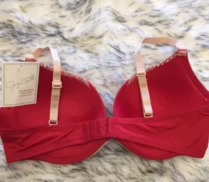 *NWT Red Plunge Push Up Bra 36C Size 36 C thumbnail 4