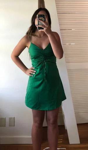 Cider green dress thumbnail 1